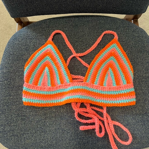 Handmade Crochet top! - Picture 2 of 3